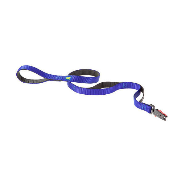 Поводок Ferplast Dual Matic G20/120 Black-Blue для собак с автоматическим защелкиванием, 20 мм, 120 см