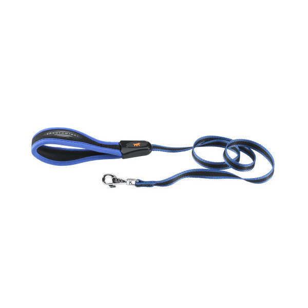 Поводок Ferplast Ergocomfort G15/120 Blue для собак с эргономичной ручкой на подкладке, 15 мм, 120 см