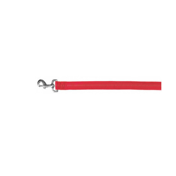 Поводок Trixie Softline Elegance XS для собак, 1.2 м х 10 мм, красный, с полосами, нейлон