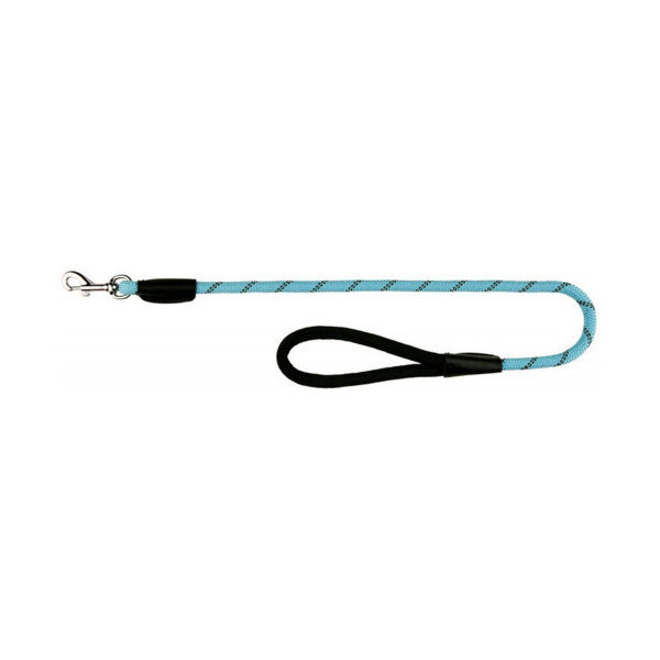 Поводок Trixie Sporty Rope для собак, нейлон, 1 м х 13 мм, голубой