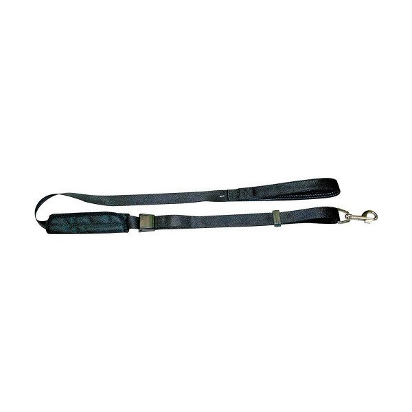 Поводок безопасности в машину Croci Nylon Safety Belt для собак, нейлон, черный, 2.5×150 см