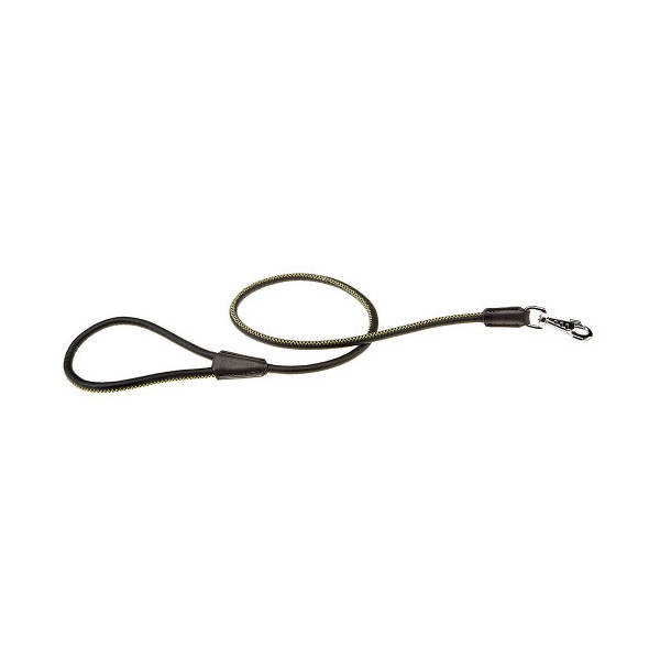 Поводок из эко-кожи Ferplast Derby G10/110 Black для собак, 10 мм, 110 см