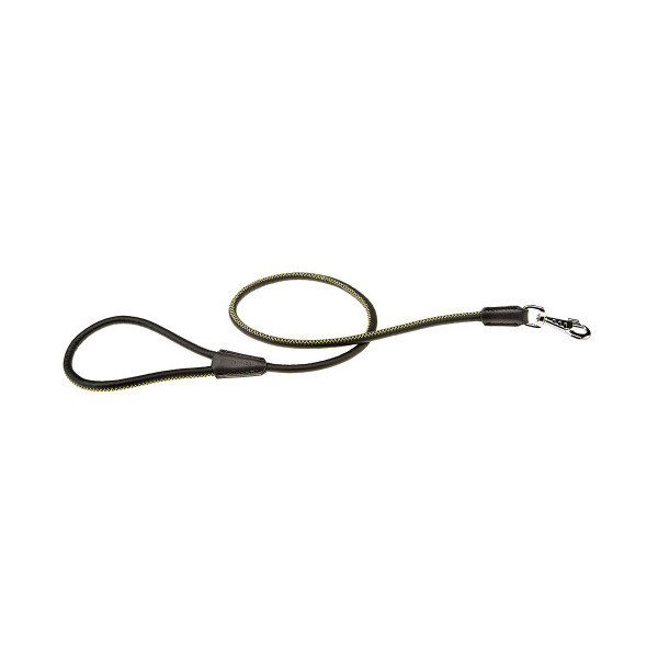 Поводок из эко-кожи Ferplast Derby G7/110 Black для собак, 7 мм, 110 см