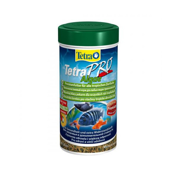 Премиум корм Tetra PRO Algae (Vegetable) для аквариумных рыб, 100 мл