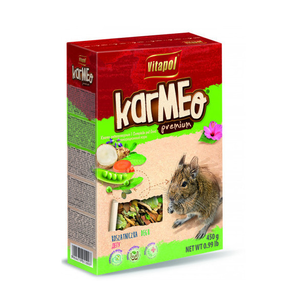 Премиум корм Vitapol Karmeo для дегу, 450 г