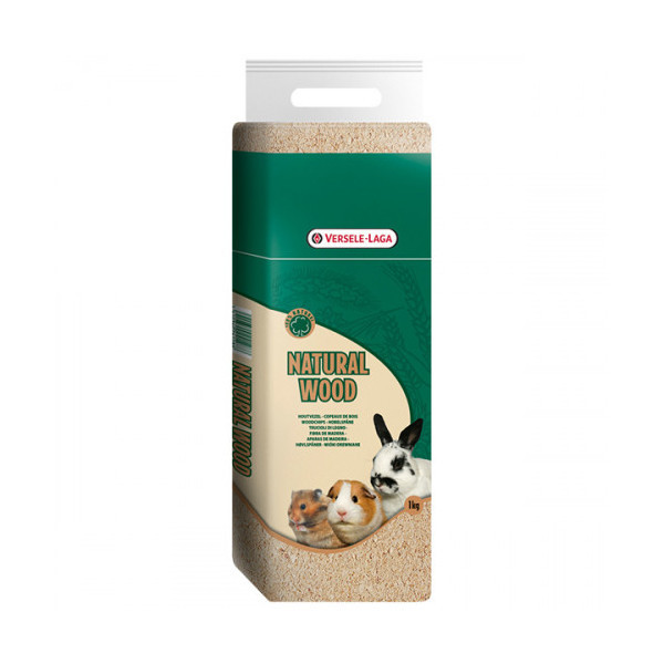 Пресованные опилки Versele-Laga Prestige Prespack woodchip для птиц и грызунов, 1 кг