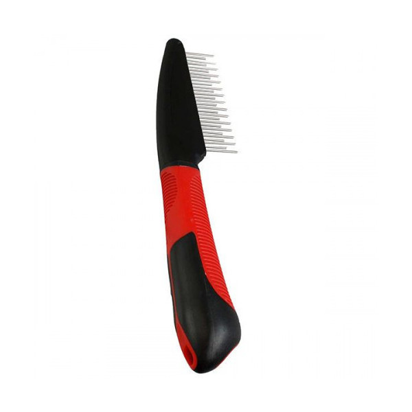Расческа Flamingo Comb Rotating Teeth SH-L для собак, универсальная с вращающимися зубцами, 29 зубцов