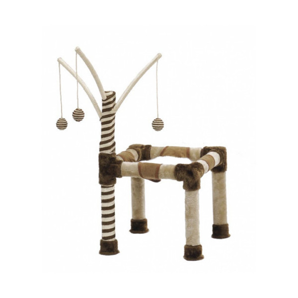 Сборный игровой комплекс Pet Products Catrix для кошек, 140 х 86 х 46 см