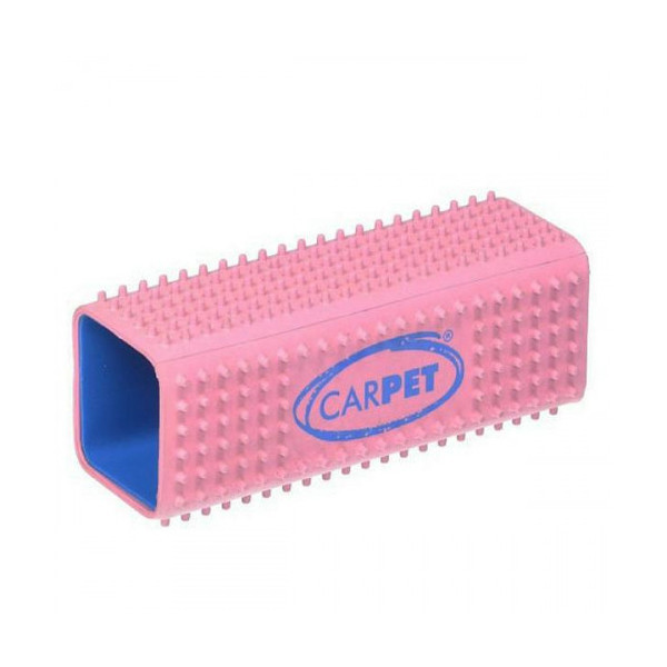 Щетка CarPet Pet Hair Remover от шерсти животных с одежды, мебели, автомобиля, оранжевая, 12х4х4 см