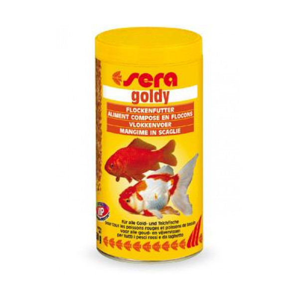 Sera Goldy корм для золотых рыбок (хлопья), 100 мл