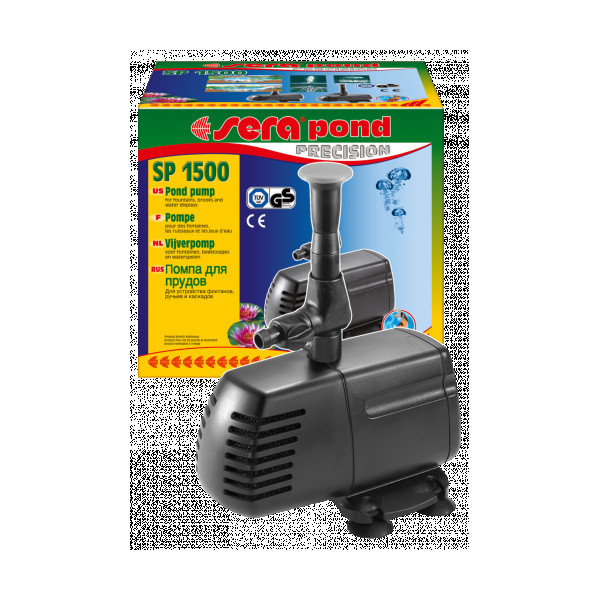 Sera Pond Pump SP 1500 помпа для фонтанов, 1,8 м, 1650 л/ч