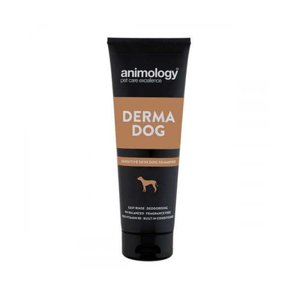 Шампунь ANIMOLOGY DERMA DOG для чувствительной кожи 250 мл.