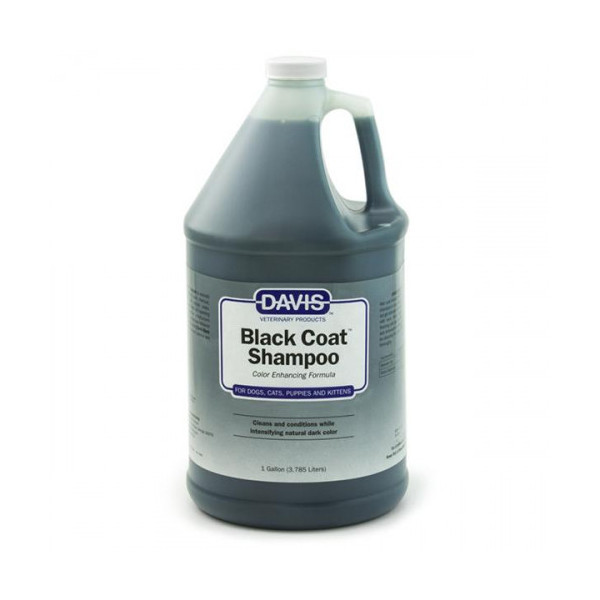 Шампунь Davis Black Coat Shampoo для черной шерсти собак, котов, концентрат, 355 мл