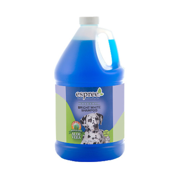 Шампунь Espree Bright White Shampoo для собак белых и светлых окрасов, 3,79 л