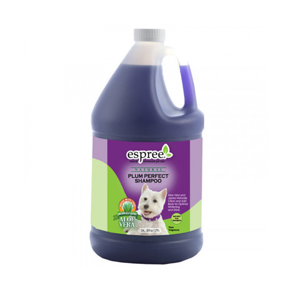 Шампунь Espree Plum Perfect Shampoo для глубокой чистки любого типа шерсти для собак, с ароматом сливы 3,79 л