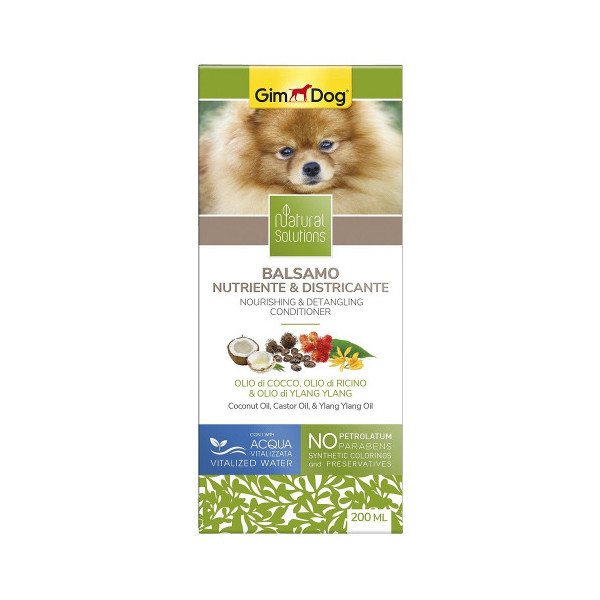 Шампунь GimDog Natural Solutions, для собак, распутывающий, 200 мл