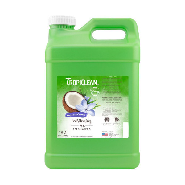 Шампунь TropiClean Awapuhi & Coconut "Имбирь и кокос" для собак и кошек, 9,5 л