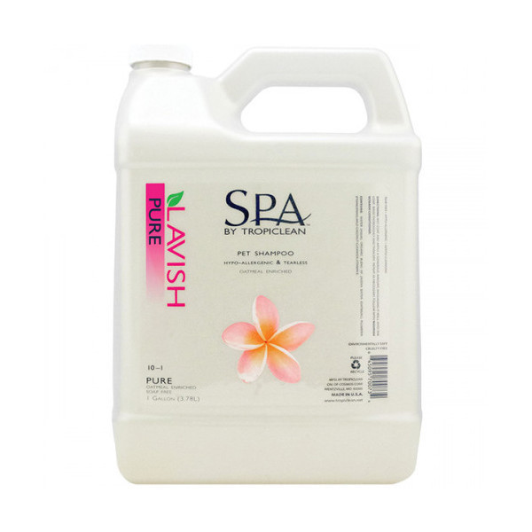 Шампунь TropiClean SPA Pure "Гипоалергенный" для собак, 3,8 л