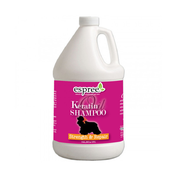 Шампунь с кератиновым маслом Espree Keratin Oil Shampoo для собак, 3,79 л