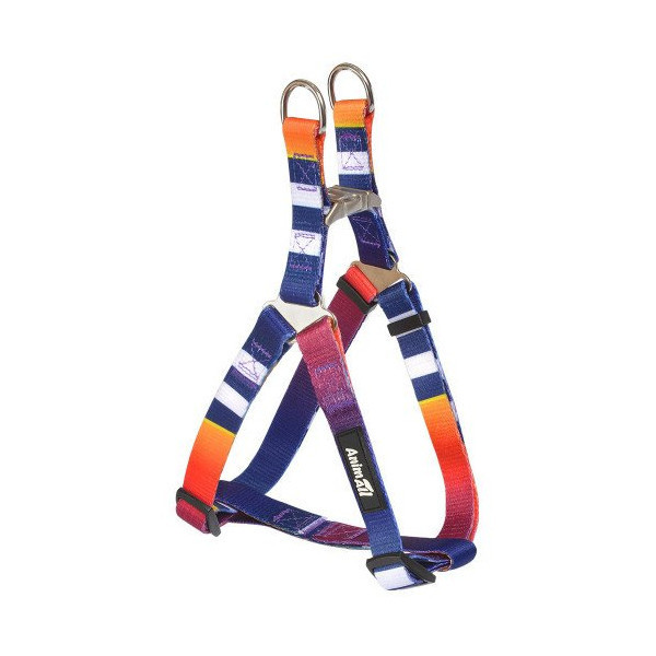 Шлея AnimAll M-3, для собак, нейлон, 2.0×40-65 см