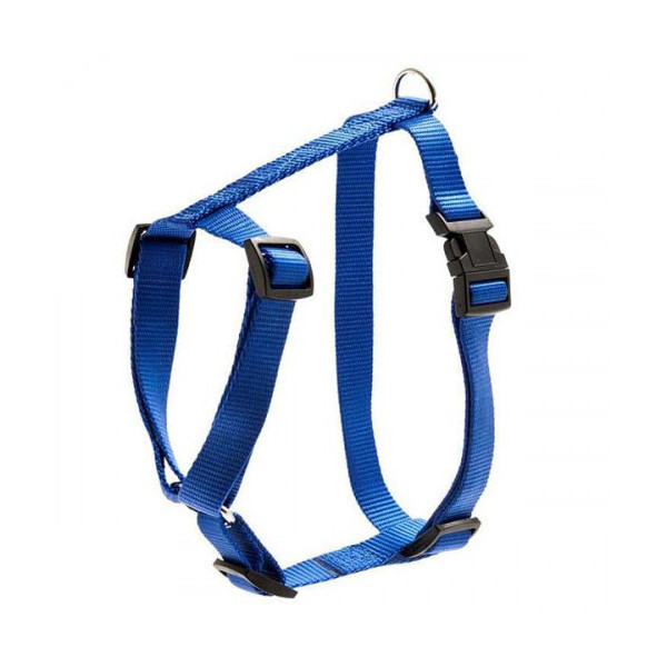 Шлея Flamingo Art Sportiv Harness для собак, нейлон, синий, 1×25-40 см