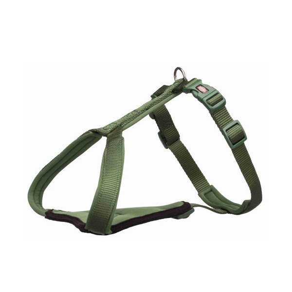 Шлея Trixie Premium Y-Harness S для собак, 42-50 см, 15 мм, лесной