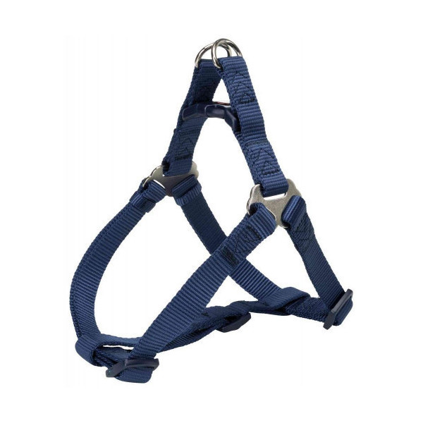 Шлея Trixie Premium, для собак, 30-40 см, 10 мм, индиго