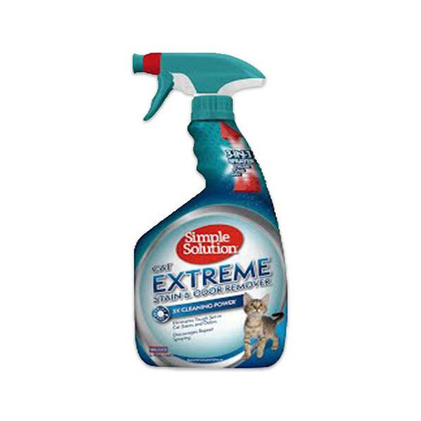 Спрей Simple Solution Extreme Cat Stain & Odor для нейтрализации запахов и пятен для котов, 945 мл