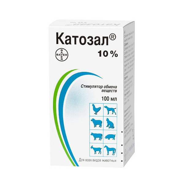 Стимулятор обмена веществ Bayer Catosal Катозал 10%, 100 мл