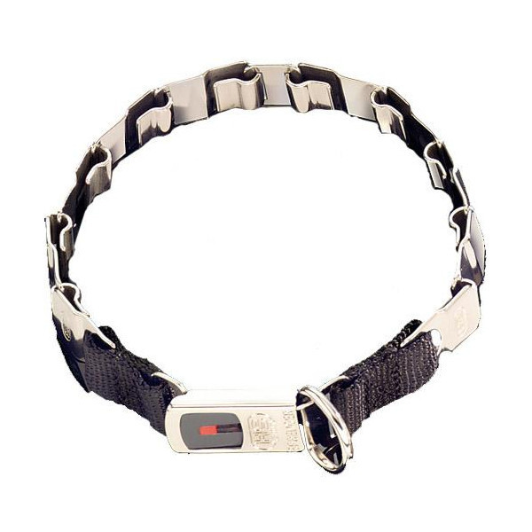 Строгий ошейник Sprenger Neck-Tech Fun для собак, с замком ClicLock, вороненная сталь, 48 см