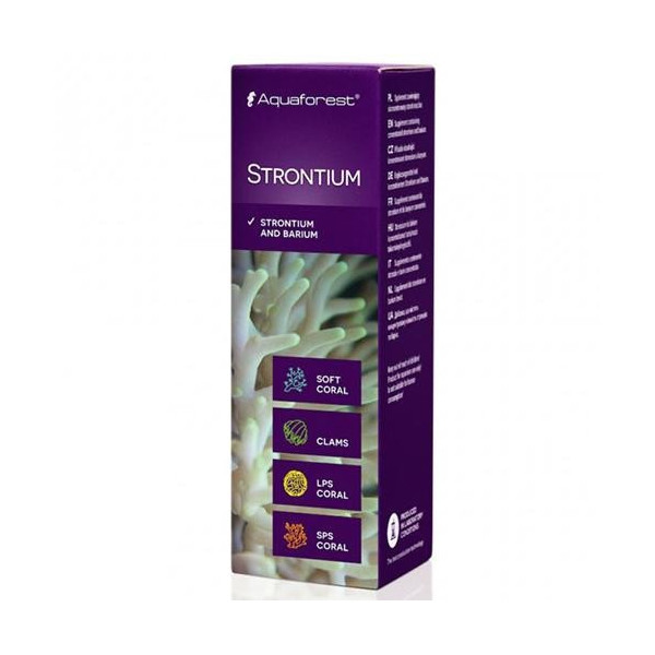 Стронций (Sr) Aquaforest Strontium для морского аквариума, 50 мл