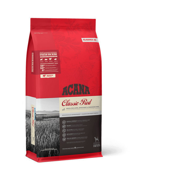 Сухой корм Acana Classic Red для собак всех пород и стадий жизни, 17 кг