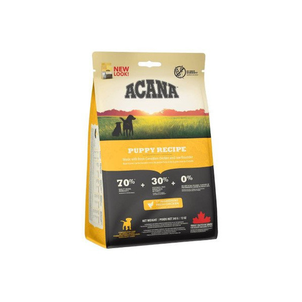 Сухой корм Acana Puppy & Junior для щенков средних пород, 340 г
