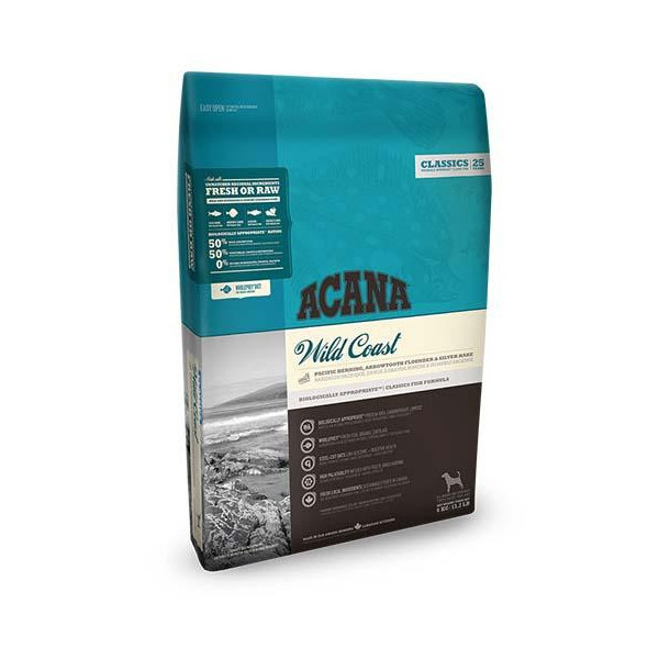 Сухой корм Acana Wild Coast со вкусом рыбы для собак всех пород, 2 кг