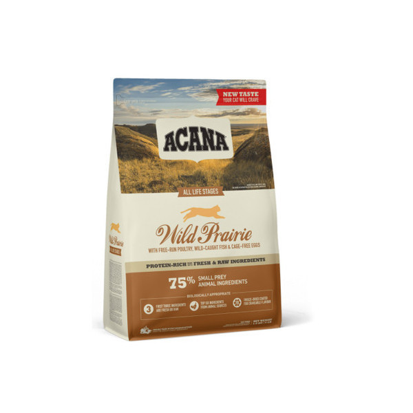 Сухой корм Acana Wild Prairie Cat со вкусом птицы для кошек всех пород, 1.8 кг