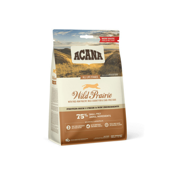 Сухой корм Acana Wild Prairie Cat со вкусом птицы для кошек всех пород, 340 г