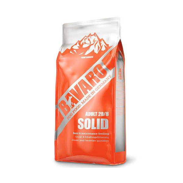 Сухой корм Bavaro Solid Adult 20/8 для взрослых и пожилых собак всех пород с нормальной активностью, 18 кг