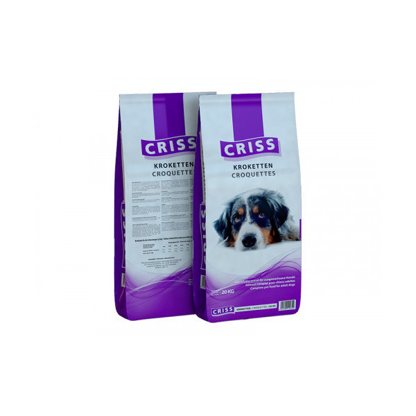 Сухой корм Criss для собак, крокеты, 20 кг