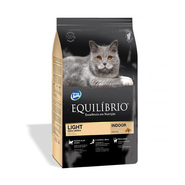 Сухой корм Equilibrio Cat ЛАЙТ суперпремиум, для котов склонных к полноте, 1.5 кг