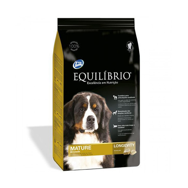 Сухой корм Equilibrio Dog для пожилых или малоактивных собак средних и крупных пород, 2 кг