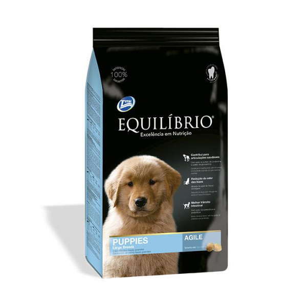 Сухой корм Equilibrio Dog суперпремиум, для щенков крупных пород, 15 кг