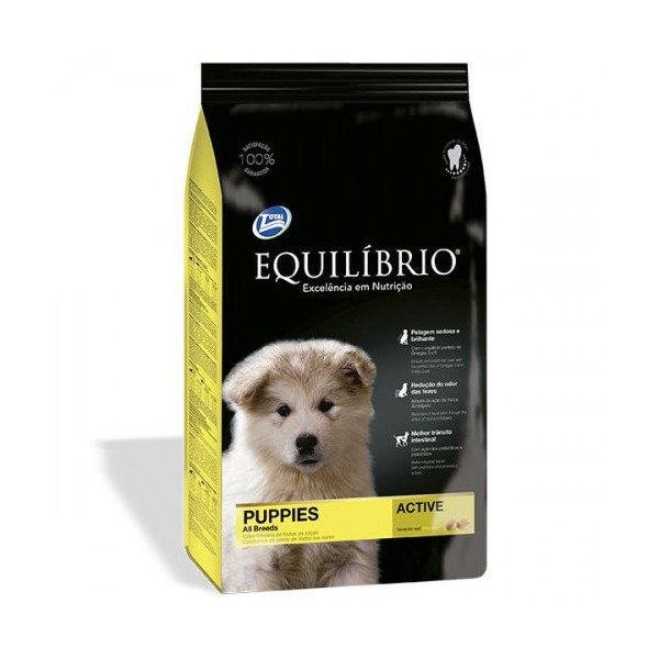 Сухой корм Equilibrio Dog суперпремиум, для щенков средних пород, 15 кг