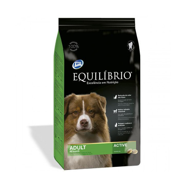 Сухой корм Equilibrio Dog суперпремиум, для собак средних пород, 2 кг