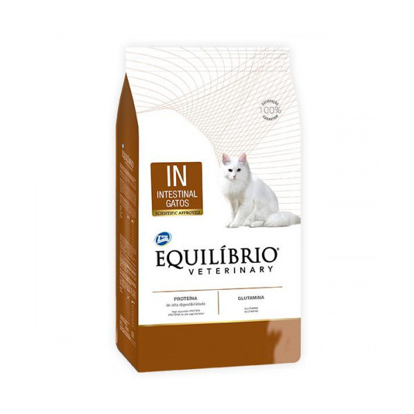 Сухой корм Equilibrio Veterinary Cat лечебный, для котов с заболеваниями желудочно–кишечного тракта, 2 кг