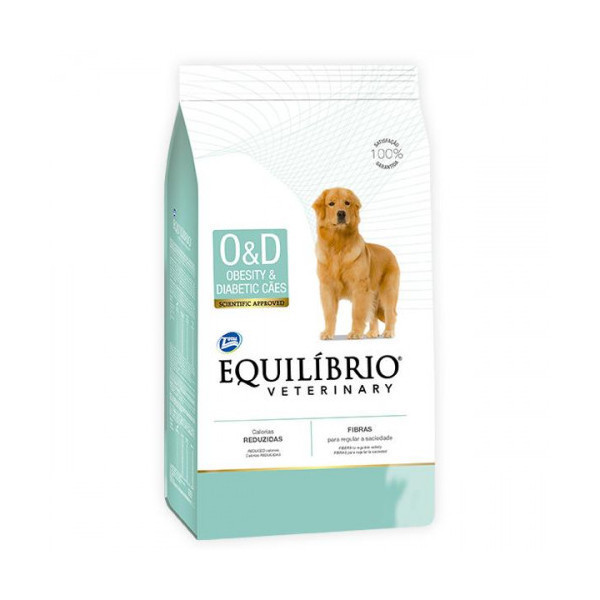 Сухой корм Equilibrio Veterinary Dog лечебный, для собак при ожирении, диабете, 2 кг