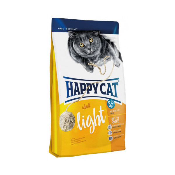 Сухой корм Happy Cat Supreme Adult Light для взрослых кошек с избыточным весом и склонных к полноте, 4 кг