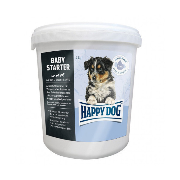 Сухой корм Happy Dog Baby Starter для щенков средних пород пород от 4-х недель, 10 кг