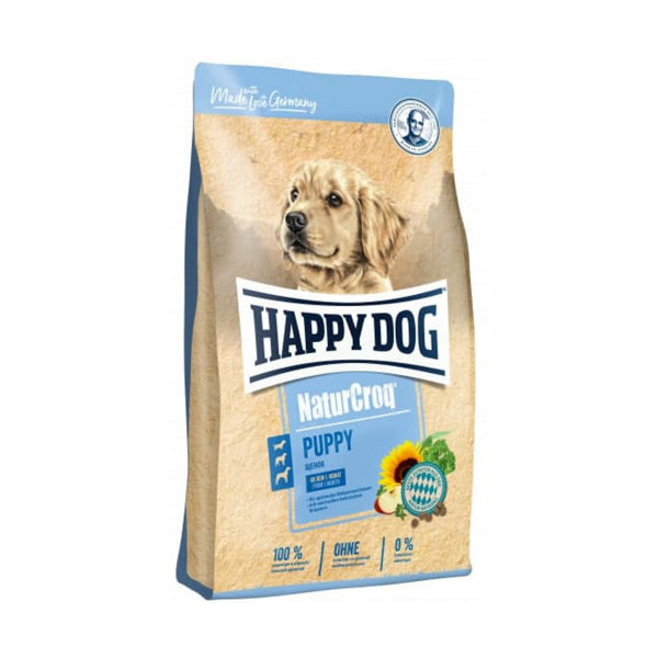 Сухой корм Happy Dog Welpen NaturCroq для щенков всех пород от 4 недель до 6 месяцев, 4 кг
