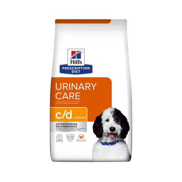 Сухой корм Hill's Prescription Diet Canine c/d Multicare Urinary Care для собак, с курицей, 1.5 кг