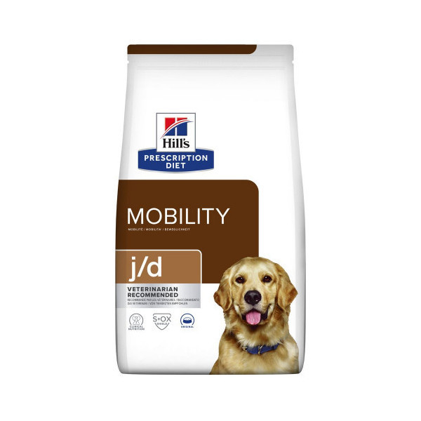 Сухой корм Hill's Prescription Diet Canine j/d Joint Care для собак, с курицей, 12 кг